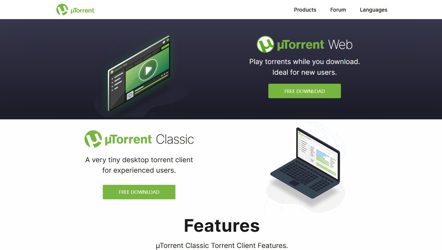 uTorrent 官网